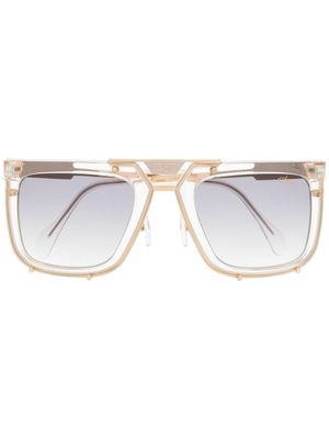 Cazal lunettes de soleil à monture oversize - Tons neutres