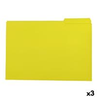 Set submappen Elba Geel A4 50 Onderdelen (3 Stuks) Set submappen Elba Geel A4 50 Onderdelen (3 Stuks)
