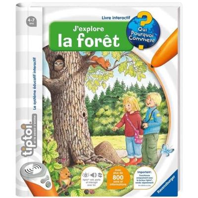tiptoi, Interactief boek, Ik ontdek het bos, 4 jaar oud, 13099005, Ravensburger