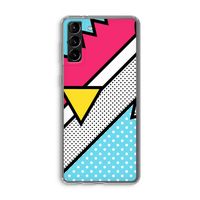 Pop Art #3: Samsung Galaxy S21 Plus Transparant Hoesje