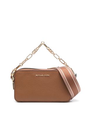 Michael Kors petit sac à bandoulière en cuir - Marron