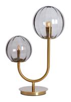 Light & Living Tafellamp Magdala 2-lamps - Lichtgrijs - thumbnail