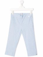 Il Gufo pantalon à carreaux vichy - Bleu