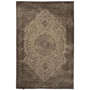 Heritaged Vintage vloerkleed Village - grijs|taupe - 140x200 cm