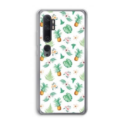 Ananas bladeren: Xiaomi Mi Note 10 Pro Transparant Hoesje