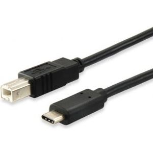 Equip 12888207 1m USB C USB C Zwart USB-kabel