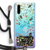 Sweet little flowers: Huawei P30 Transparant Hoesje met koord