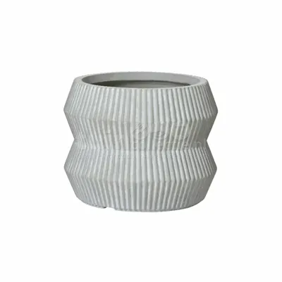Bloempot Skye Grijs Ø38cm
