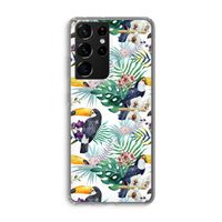 Tukans: Samsung Galaxy S21 Ultra Transparant Hoesje