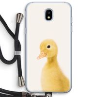 Duke: Samsung Galaxy J5 (2017) Transparant Hoesje met koord