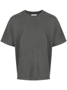 John Elliott t-shirt en coton à coupe crop - Gris