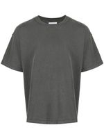 John Elliott t-shirt en coton à coupe crop - Gris