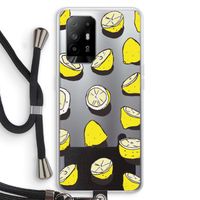When Life Gives You Lemons...: Oppo A95 5G Transparant Hoesje met koord