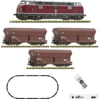 Fleischmann 5170003 N z21 digitale startset diesellocomotief BR 221 met goederentrein van de DB