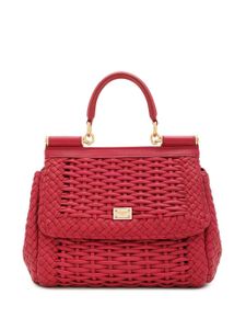 Dolce & Gabbana petit sac à main Sicily - Rouge