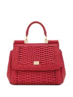 Dolce & Gabbana petit sac à main Sicily - Rouge