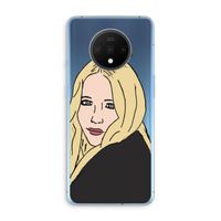 Mary Kate: OnePlus 7T Transparant Hoesje