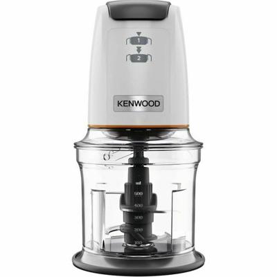 Maalmachine Kenwood CHP61.00WH Wit Zwart noir 500 W 800 ml Roestvrij staal Plastic