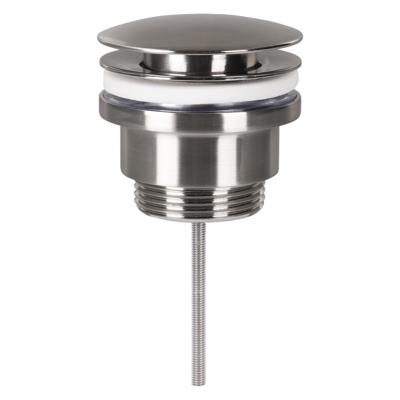 Differnz afvoerplug pop up | mat chroom | 63mm