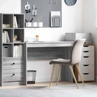 Bureau Grijs sonoma 100 x 40 x 76 cm Bewerkt hout