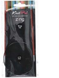 KnitPro Zing Rondbreinaalden 60cm 2,75mm