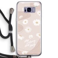 Daydreaming becomes reality: Samsung Galaxy S8 Transparant Hoesje met koord