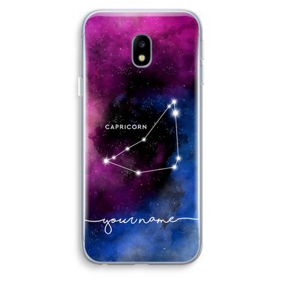 Sterrenbeeld - Donker: Samsung Galaxy J3 (2017) Transparant Hoesje