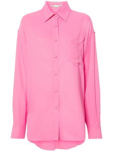 Stella McCartney chemise à épaules tombantes - Rose