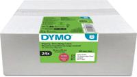 Dymo etiketten LabelWriter ft 101 x 54 mm, wit, 220 etiketten, multipack van 24 rollen