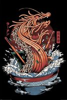 Illustrata Dragon Ramen Poster 61x91.5cm