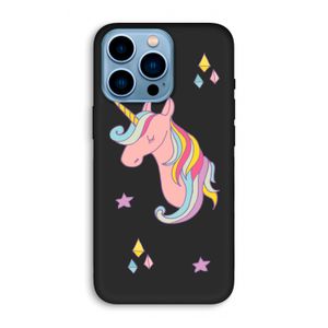 Roze eenhoorn: iPhone 13 Pro Max Biologisch afbreekbaar hoesje