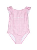 Givenchy Kids maillot de bain à volants - Rose