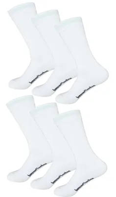 BENYSØN 6-paar Bamboe sokken - Naadloos - Dames & Heren - Comfortabele sokken - Zwart - Blauw - Anti zweet