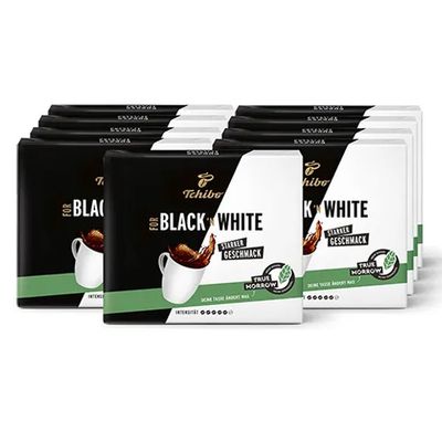 Tchibo - Black &apos;n White Gemalen koffie - 9x 500g (2x 250g)
