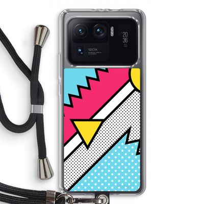 Pop Art #3: Xiaomi Mi 11 Ultra Transparant Hoesje met koord