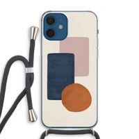 Geo #3: iPhone 12 Transparant Hoesje met koord