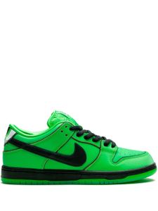 Nike x Powerpuff baskets SB Dunk "Buttercup" - Vert