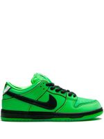 Nike x Powerpuff baskets SB Dunk "Buttercup" - Vert