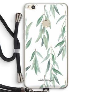 Branch up your life: Huawei Ascend P8 Lite (2017) Transparant Hoesje met koord