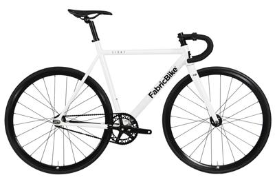 FabricBike Light Pro White Track Fiets FabricBike Light Pro White Track Fiets