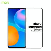 Voor Huawei Y7a 2020 MOFI 9H 2.5D Full Screen Tempered Glass Film(Zwart)