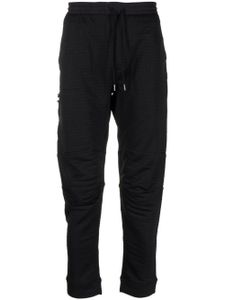 Maharishi pantalon de jogging à lien de resserrage - Noir