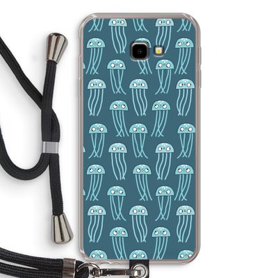 Kwallie: Samsung Galaxy J4 Plus Transparant Hoesje met koord