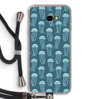 Kwallie: Samsung Galaxy J4 Plus Transparant Hoesje met koord Kwallie: Samsung Galaxy J4 Plus Transparant Hoesje met koord