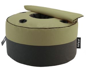 Beanbag - Pouf Duo Rondo Extra Old Green - Sit&Joy ®