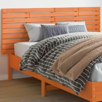 Hoofdbord wandmontage 166x3x63 cm massief grenenhout