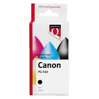 Inktcartridge Quantore alternatief tbv Canon PG-510 zwart + chip