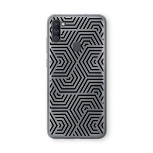Magic pattern: Samsung Galaxy A11 Transparant Hoesje