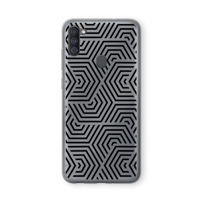 Magic pattern: Samsung Galaxy A11 Transparant Hoesje
