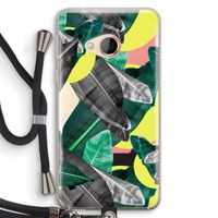 Fantasie jungle: HTC U Play Transparant Hoesje met koord